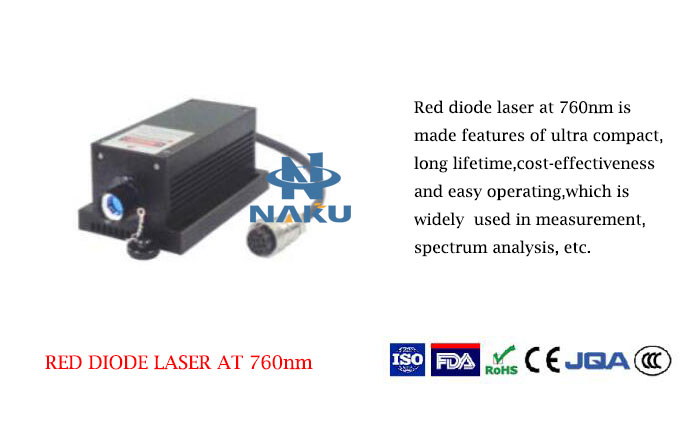 760nm High Stability Red Diode Laser 1~5000mW